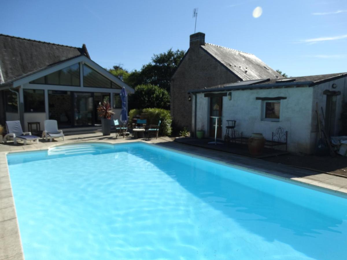Maison Piscine Classee 4 Etoiles Guidel Buitenkant foto