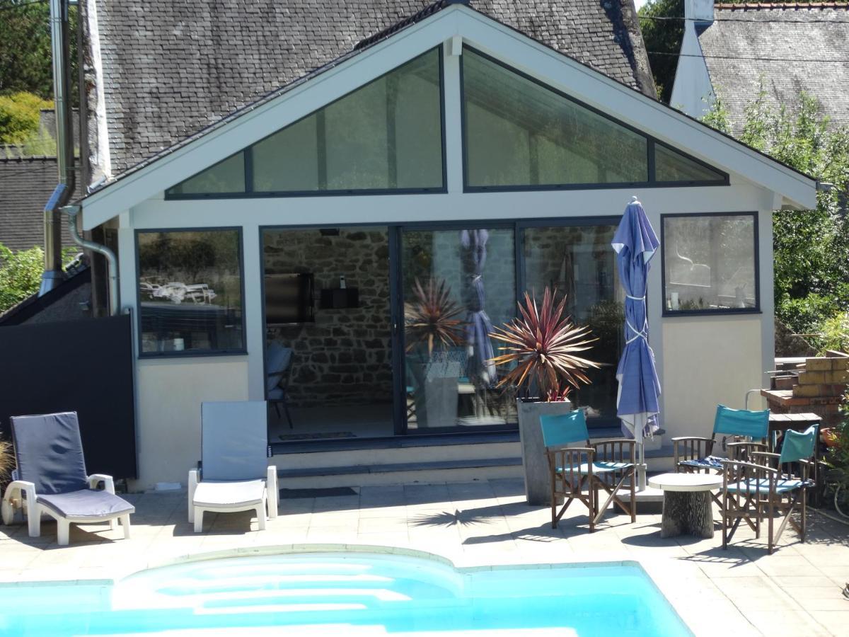 Maison Piscine Classee 4 Etoiles Guidel Buitenkant foto
